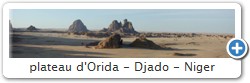 plateau d'Orida - Djado - Niger